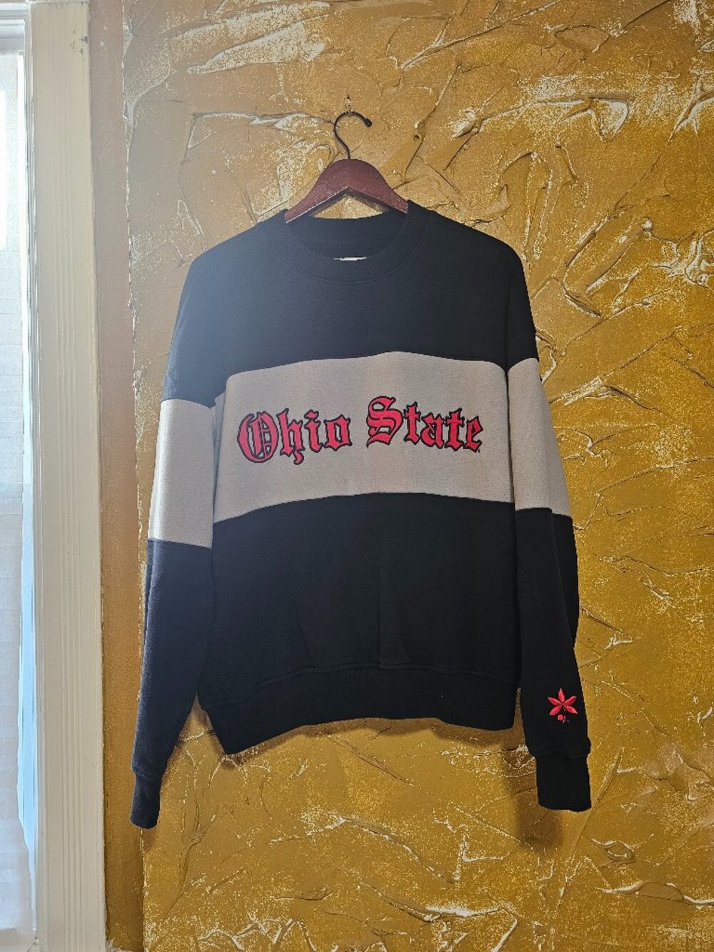 Hollister Ohio State Boxy Fit Sweatshirt Size Medium